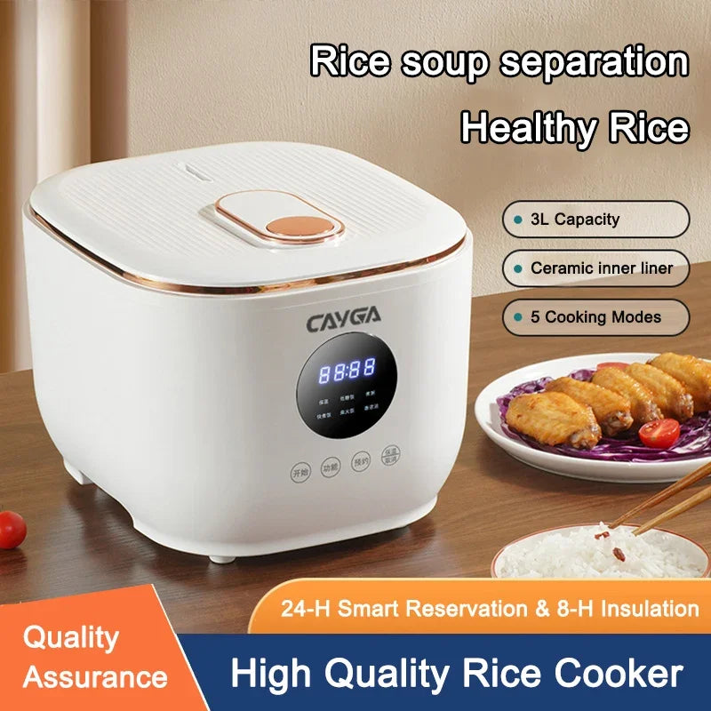 3L Smart Multi-Purpose Mini Rice Cooker