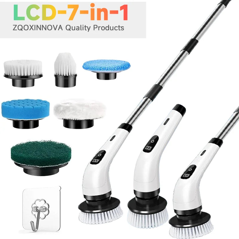 Cordless Electric Spin Scrubber (Multipurpose Cleaner)