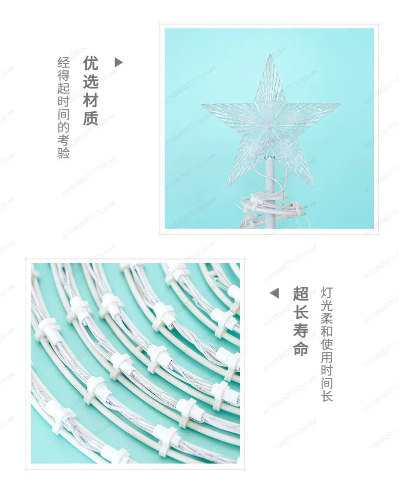 Easy-Storage Multi-Height Christmas Tree