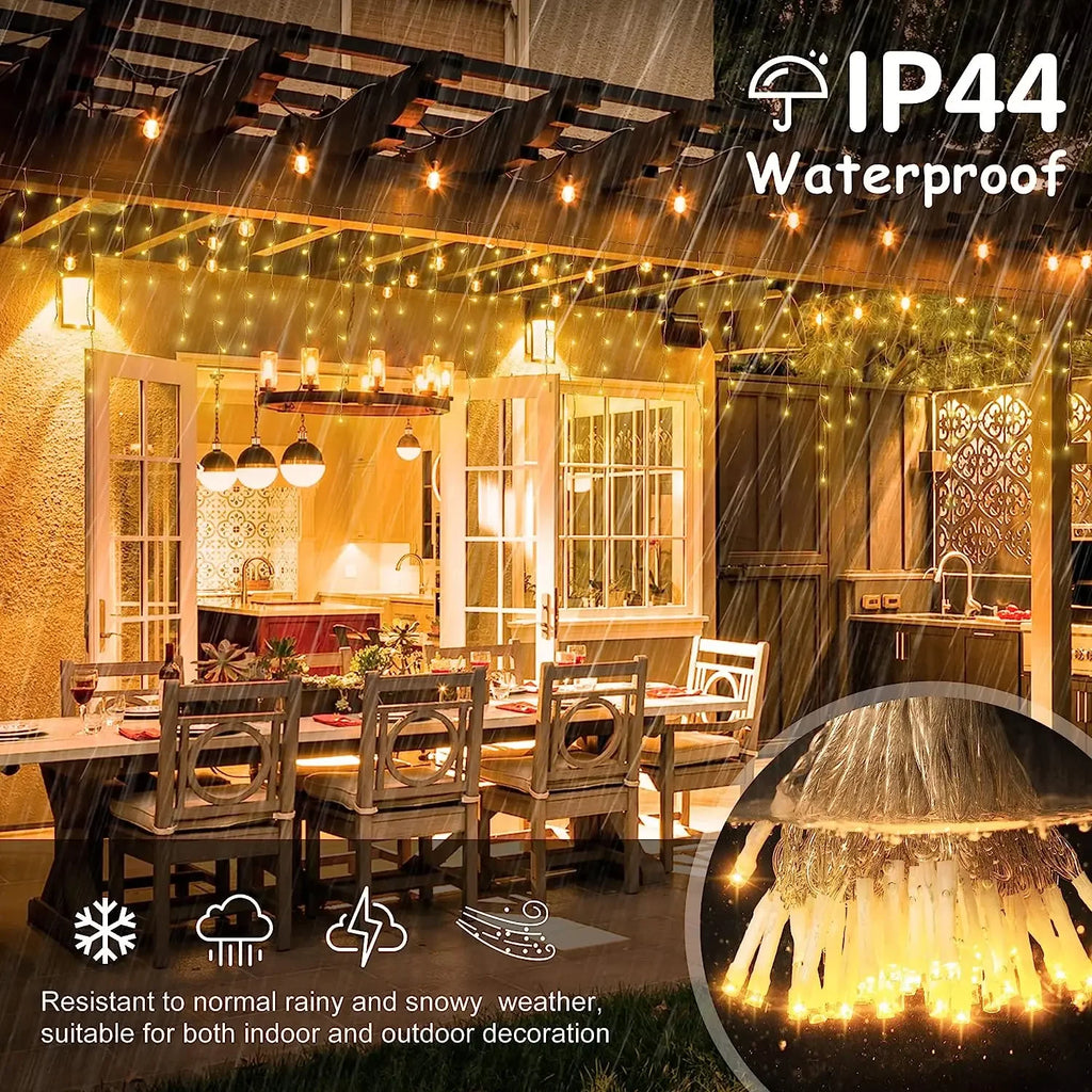 2025 LED Icicle Street Garland (4m × 0.6m)