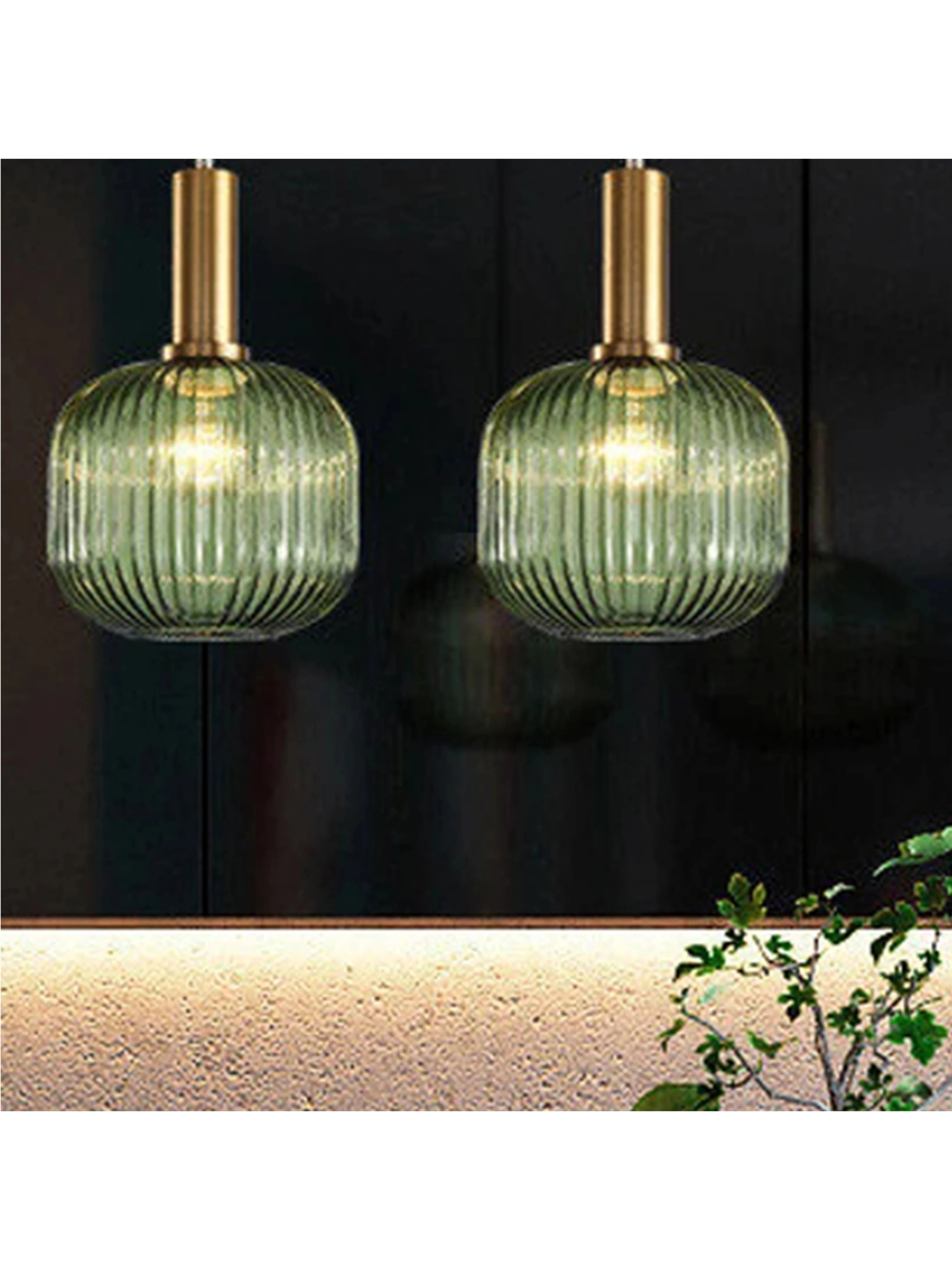 Nordic Single-Head Glass Pendant Light