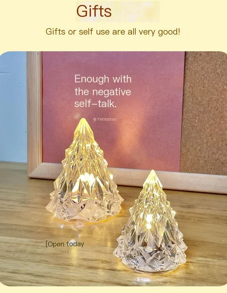 Cute Battery-Powered Christmas Lamp