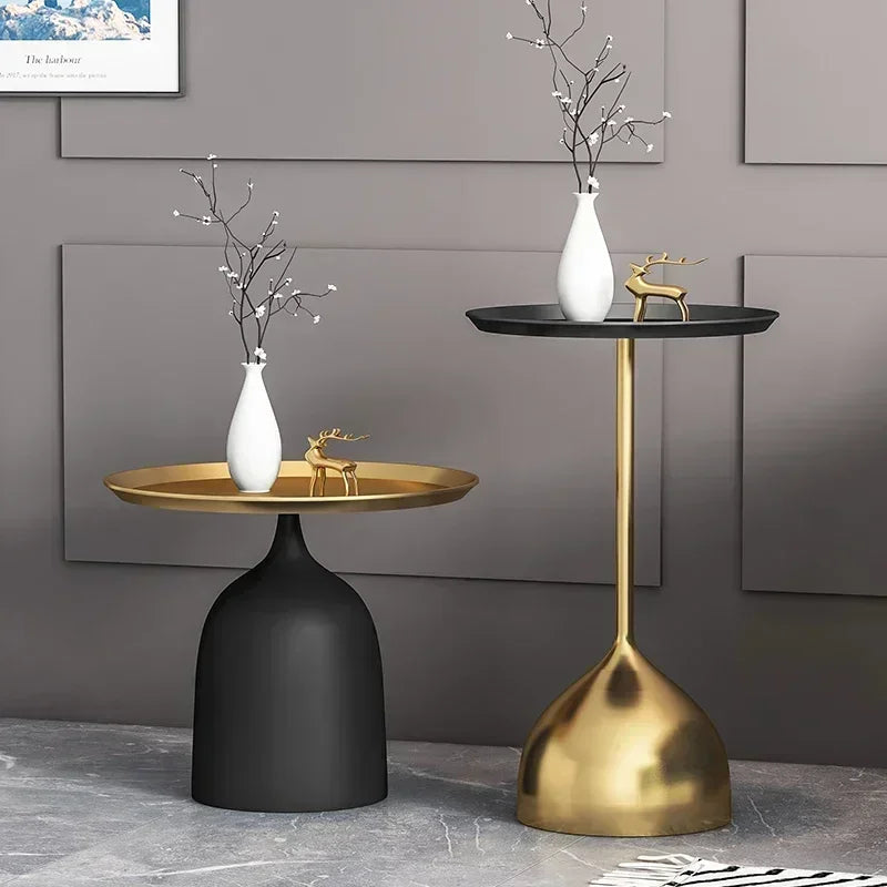 Nordic Marble Gold Side Table