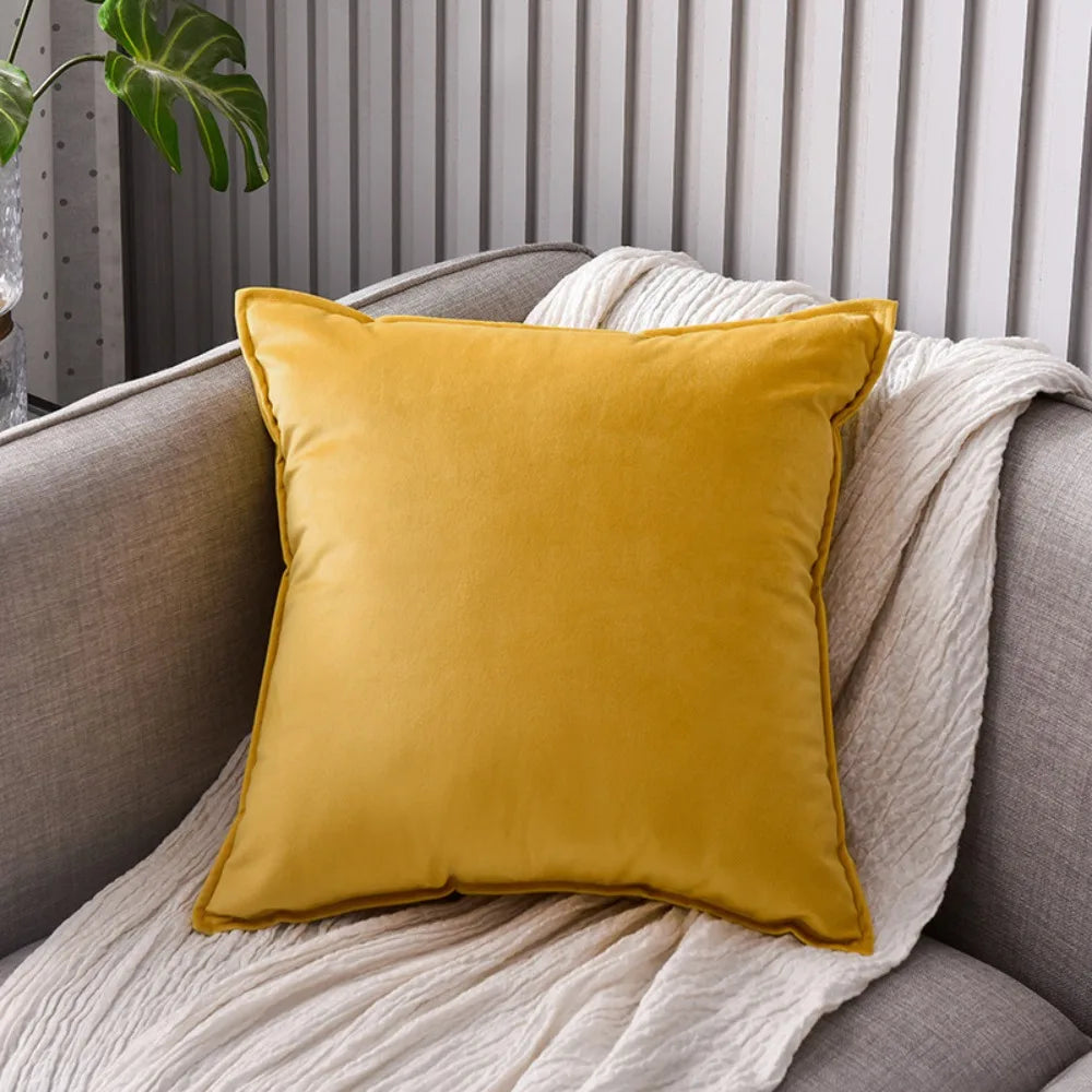 Nordic Velvet Luxury Pillow Cover (60cm)