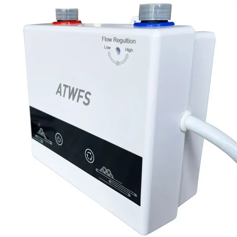 Aquecedor de água instantâneo 220V 4600W, aquecedor elétrico portátil para casa de banho, chuveiro e aquecimento de água na cozinha.