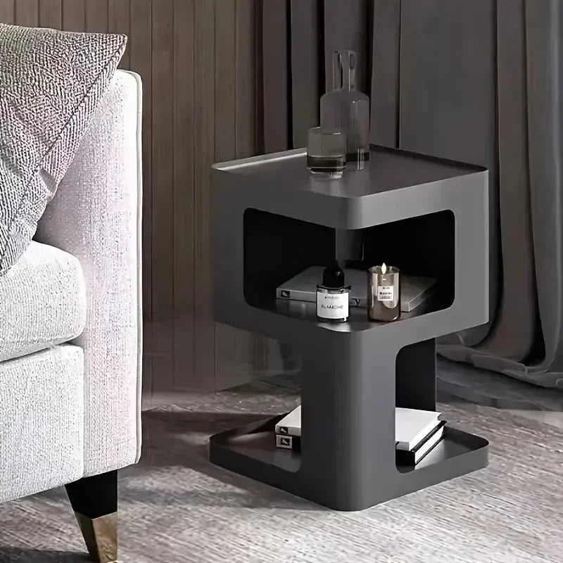 Modern White Multifunction Side Table