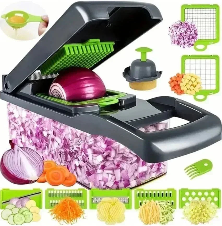 Large-Capacity Multifunction Vegetable Slicer