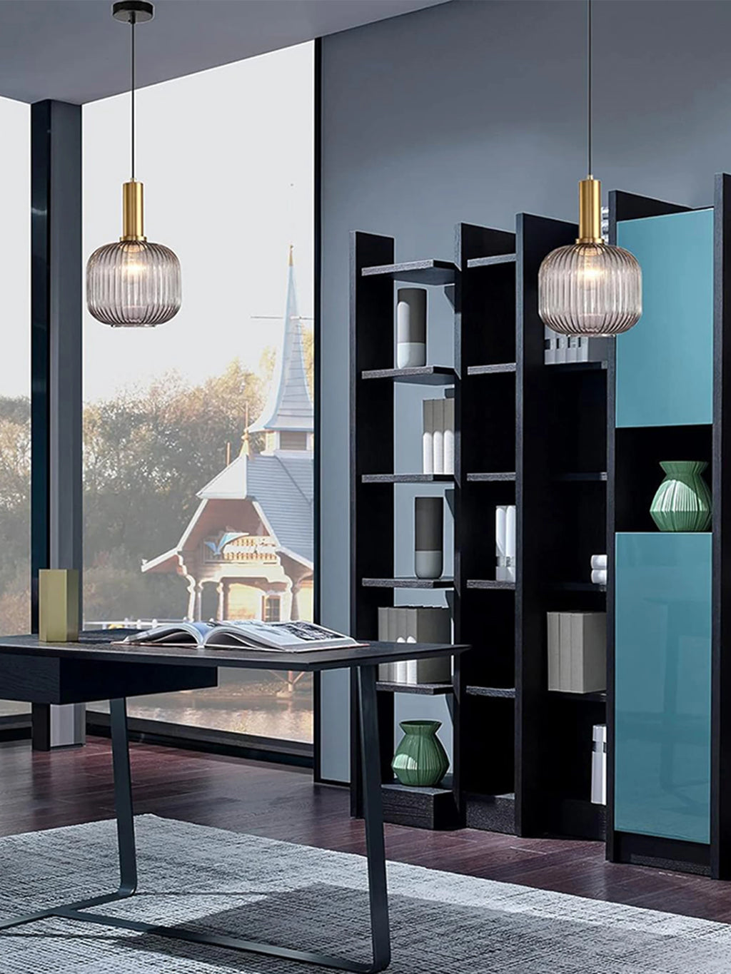 Nordic Single-Head Glass Pendant Light