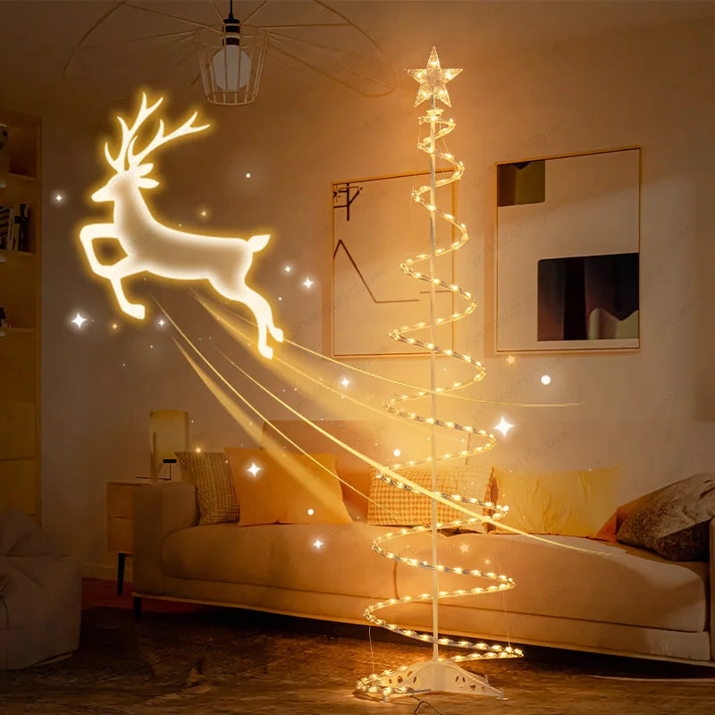 Easy-Storage Multi-Height Christmas Tree