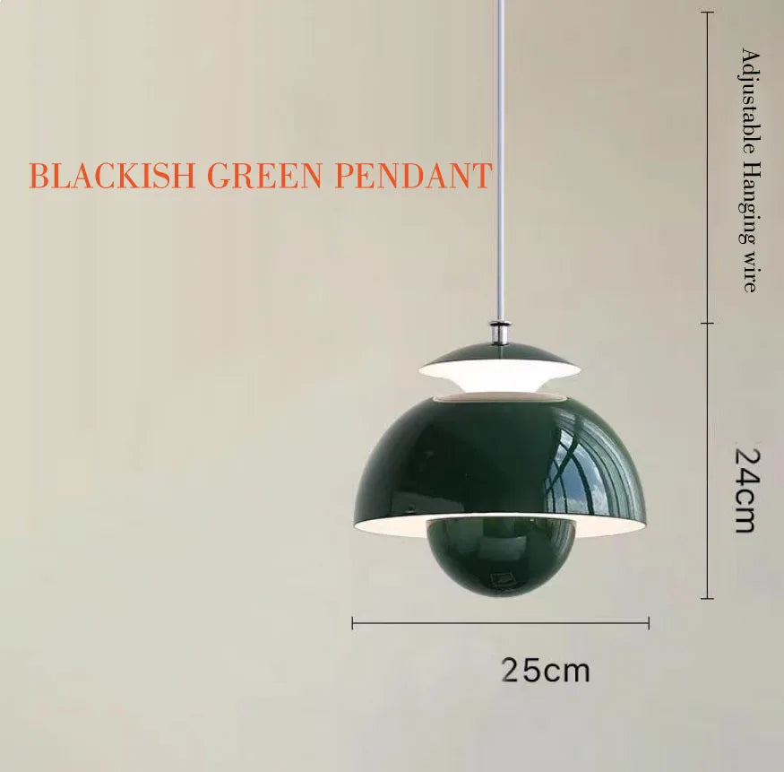 Nordic Modern Semicircle Pendant Light