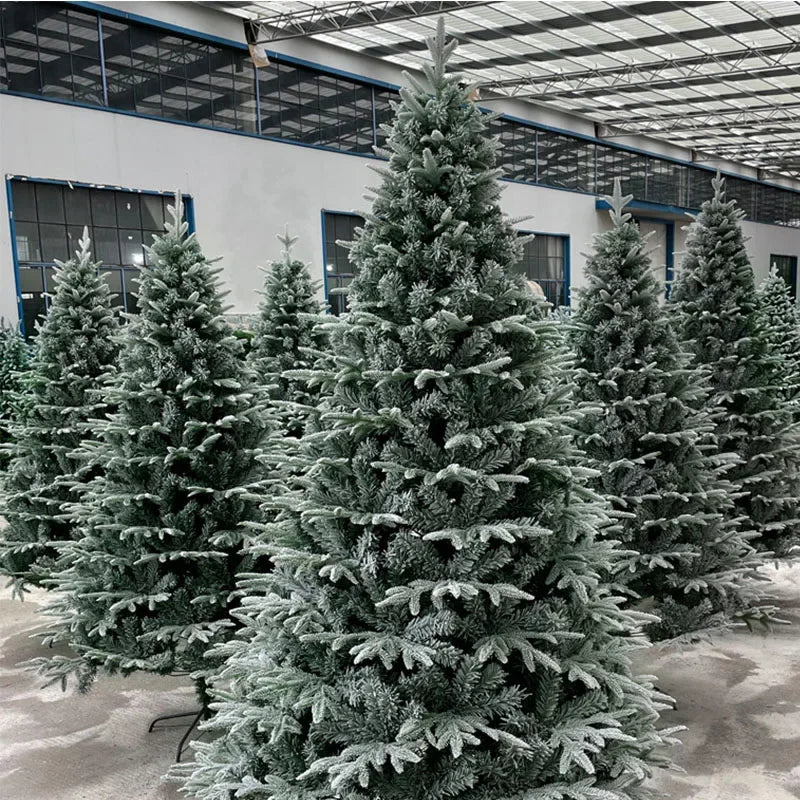 Encrypted PE & PVC Snowflake Christmas Tree