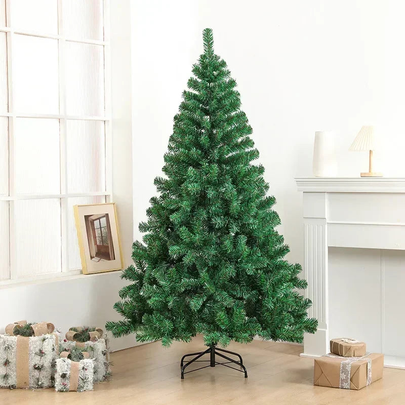 Large Encrypted Green PVC Christmas Tree