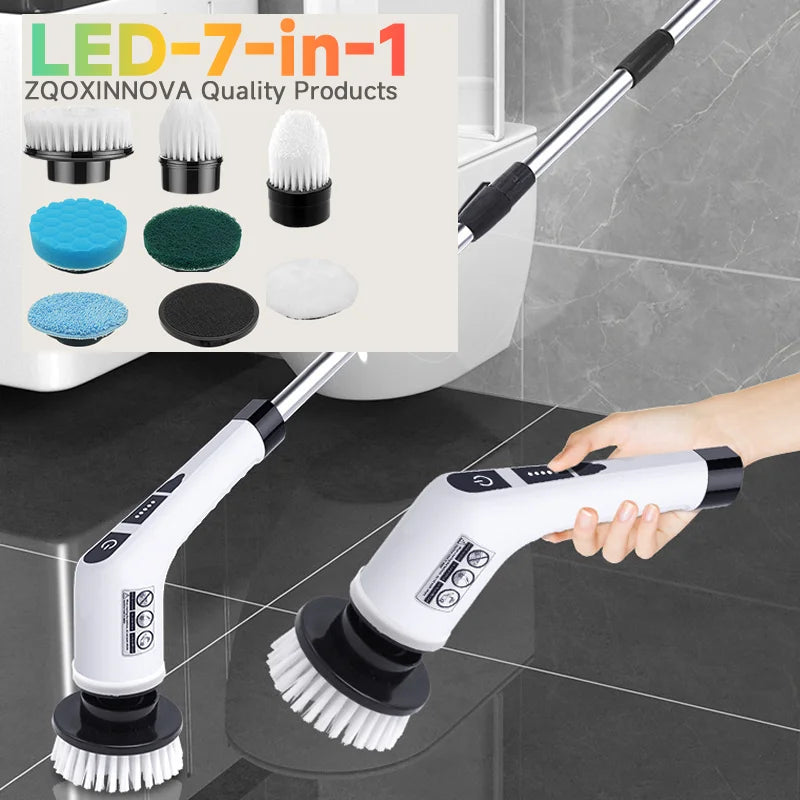 Cordless Electric Spin Scrubber (Multipurpose Cleaner)