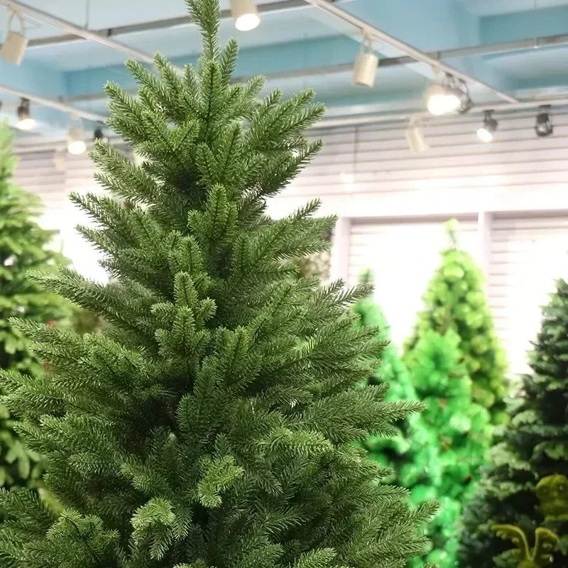 Large Encrypted Green PVC Christmas Tree