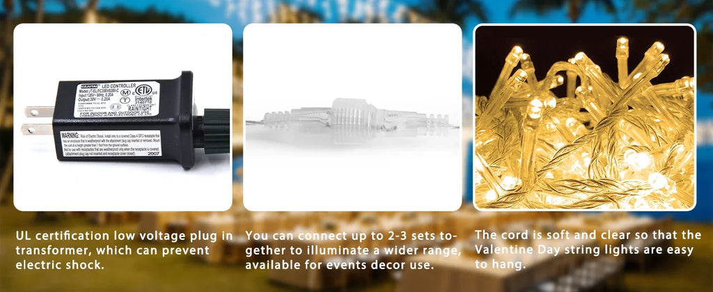 2025 LED Icicle Street Garland (4m × 0.6m)